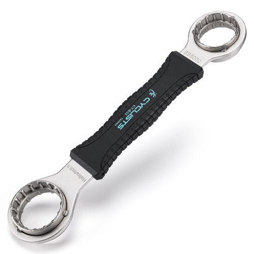 cyclists Bottom Bracket Removal Tool - 4 in 1 Bicycle Bottom Bracket Tool - BB Remover Compatible with Shimano Hollowtech II/ BB9000/ BBR60, 12 x 46mm (CT-B33)