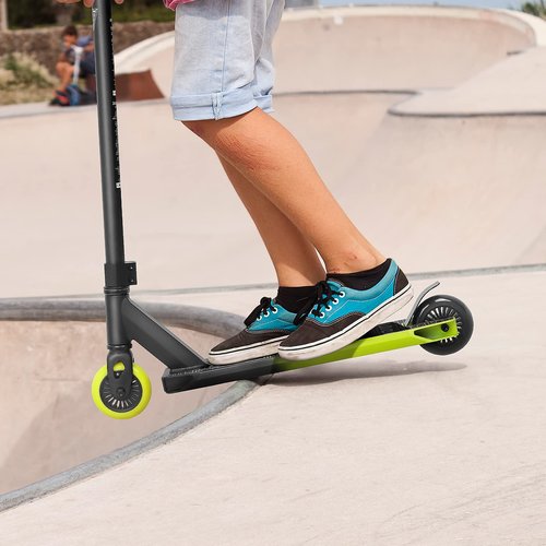 VOKUL Complete Pro Scooter for Kids Boys Girls Teens Up 6 Years - Freestyle Tricks Pro Stunt Scooter (Green)