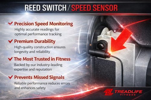 Treadmill Reed Switch RPM Sensor 165798 - Compatible with ProForm Treadmills
