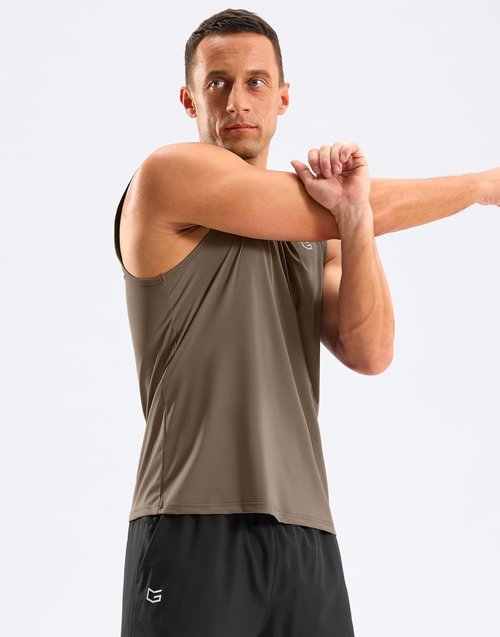 G Gradual Men's Workout Tank Top - Moisture-Wicking Muscle Shirt for Gym & Summer Casual Wear