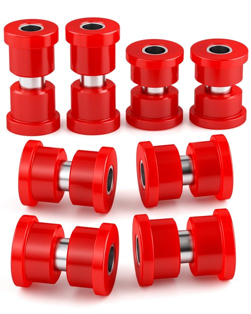 Club Car Ds Front Leaf Spring & Upper A Arm Bushing Kit, Polyurethane Suspension Bushing Kit and Sleeves for 1992-up Club Car Parts Replaces OEM 1016346 1016349 1016350 Club Car Ds Accessories Parts