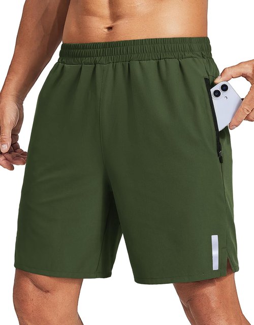 COOFANDY Men's Athletic Running Shorts - Quick Dry Lightweight 7" Workout Gym Shorts for Tennis & Hiking