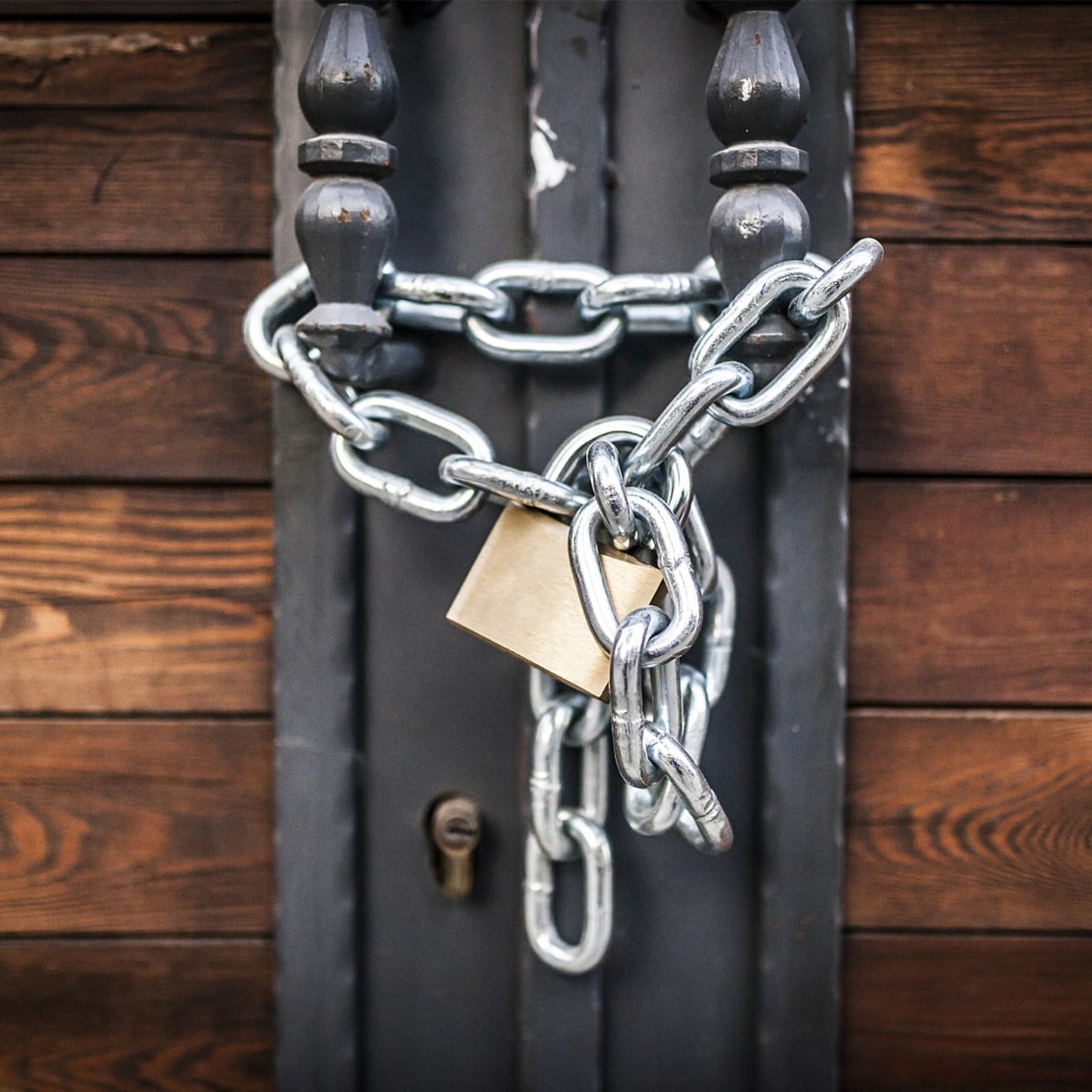 Lockwise 4pcs Small Lock, Solid Brass Keyed Padlock with Key, Locks with 12 Same Keys, Gym Locker Lock with Key, Storage Pad Locks for Locker Gym Gate Outdoor Indoor Use (Light-Duty)