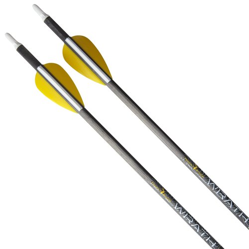 Trophy Ridge Wrath Archery Arrows 30" Length, 400 Spine (Pack of 6)