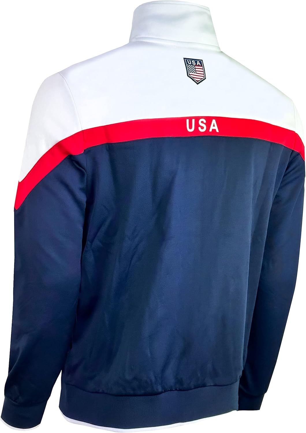 USA Boy's Track Jacket - Youth Full Zip Sweater with Zipper Pockets for Comfort & Style