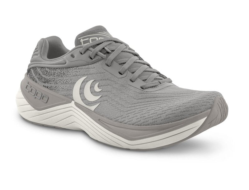 Topo Athletic Men's Ultrafly 5 Comfortable Lightweight Cushioned Durable 5MM Drop Road Running Shoes, Athletic Shoes for Road Running, Dark Grey/Grey, Size 9.5