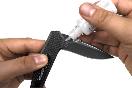 Kershaw Knife Oil - 0.4 Fl Oz Drop Dispenser Bottle for Knife Maintenance & Rust Prevention