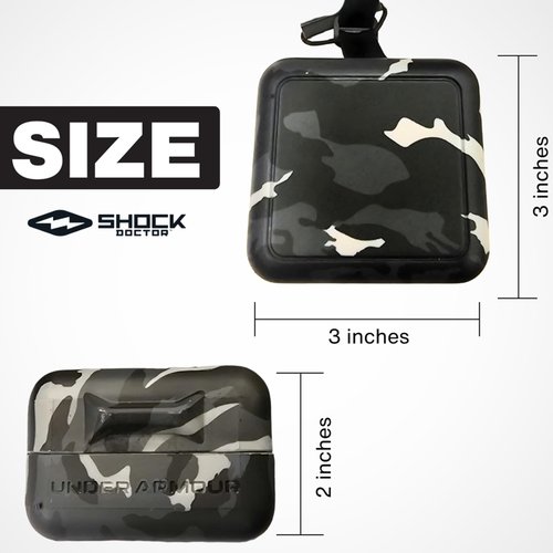 Armour Mouthguard Case Black OSFA