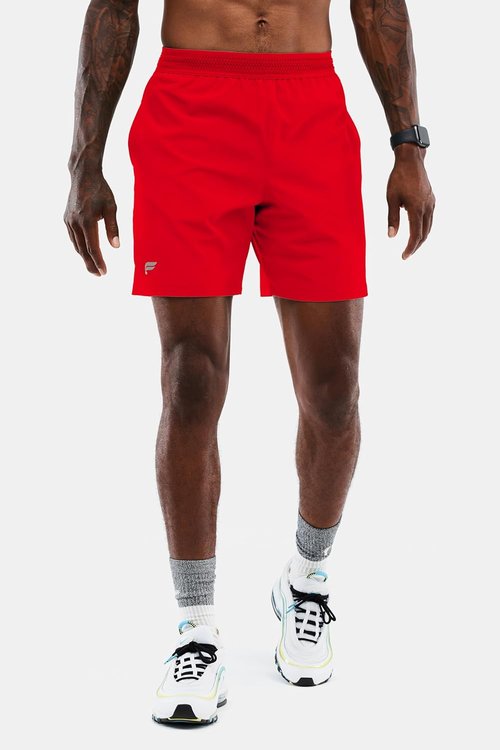 Fabletics Men's Fundamental Workout Shorts - Ultra Lightweight Athletic Gear for Running & Training