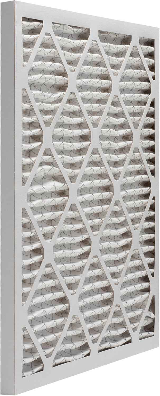 Aerostar 21x21x1 MERV 11 - 6 Count - Pleated HVAC, Furnace & Air Conditioner Filters - Removes Dust, Cold & Flu Germs, Lint, Mold, Pet Dander, Allergy-Causing Pollen, Smog & Smoke