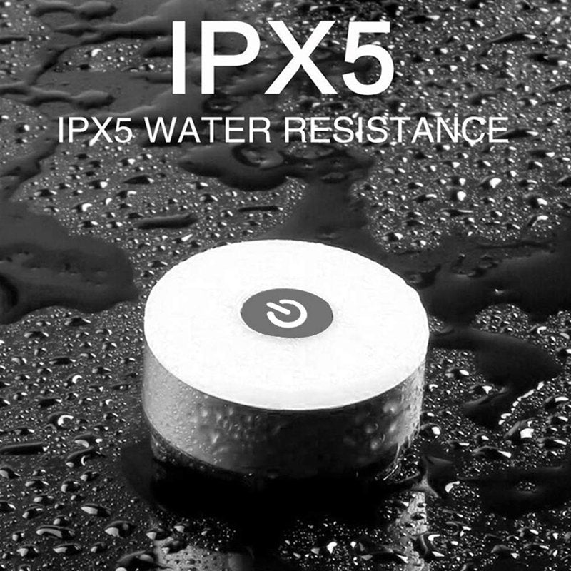 WASAGA USB Rechargeable Bike Tail Light - IPX5 Waterproof, Ultra Bright LED, Cycling Accessories (Grey)