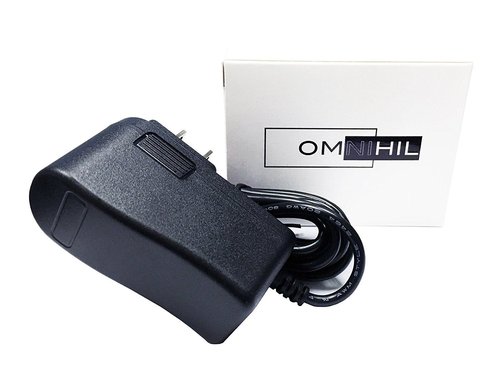 Omnihil AC /DC Power Adapter Compatible with Schwinn 438 Fitness Ellipticals Excerise Bikes