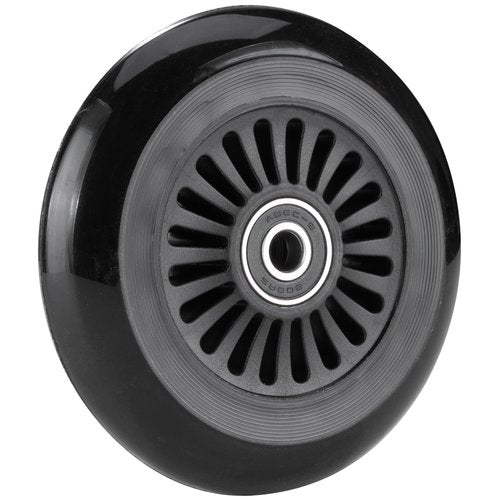 AOWESM Easy Roller Replacement Wheels w/Bearings ABEC-9 for Ez Rollers Classic Drifter Junior New Twist On A Classic Scooters - Set of 3 (Black)