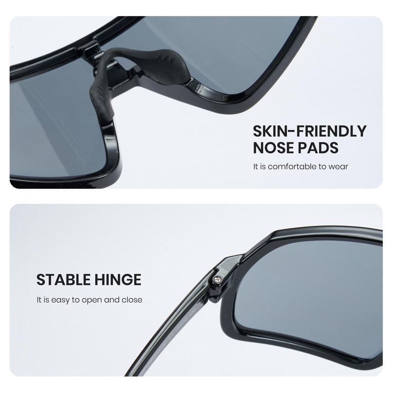 Cyxus 25g Wraparound Cycling Running Sports Glasses Men Women TR90 Sunglasses MTB UV400 Protection 1258