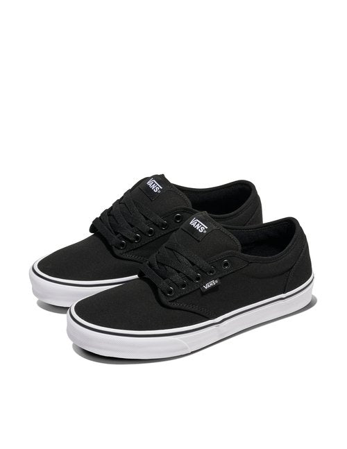 Vans Men's Atwood Shoe | Low-Top Fashion Sneakers for Work, Walking & Casual Everyday Wear, Black/White, 11