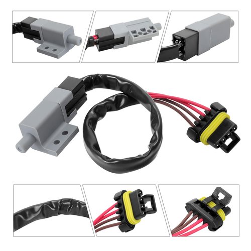 AIPSET Golf Cart Brake and Accelerator Pedal Switch Assembly Compatible with EZGO RXV Gas and Electric Golf Carts, Replace OEM # 606711, 607605, 610668, 612889, 615747