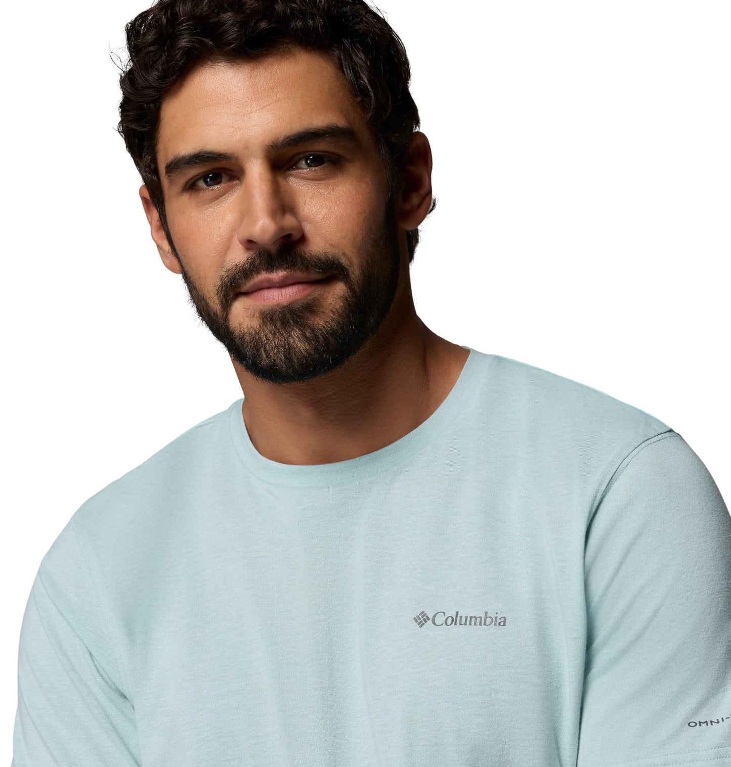 Columbia Men's Thistletown Hills Short Sleeve T-Shirt, Crushed Blue/Heather, 2X Tall