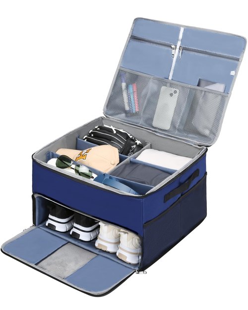 Golf Trunk Organizer for Golf Stuff Supplies Golfing Accessories for Men Golfers Golf Game Gear Equipment Large Golf Shoes Storage Bag for Car SUV Truck Golf Gadgets Items Retirement Tournament Prizes