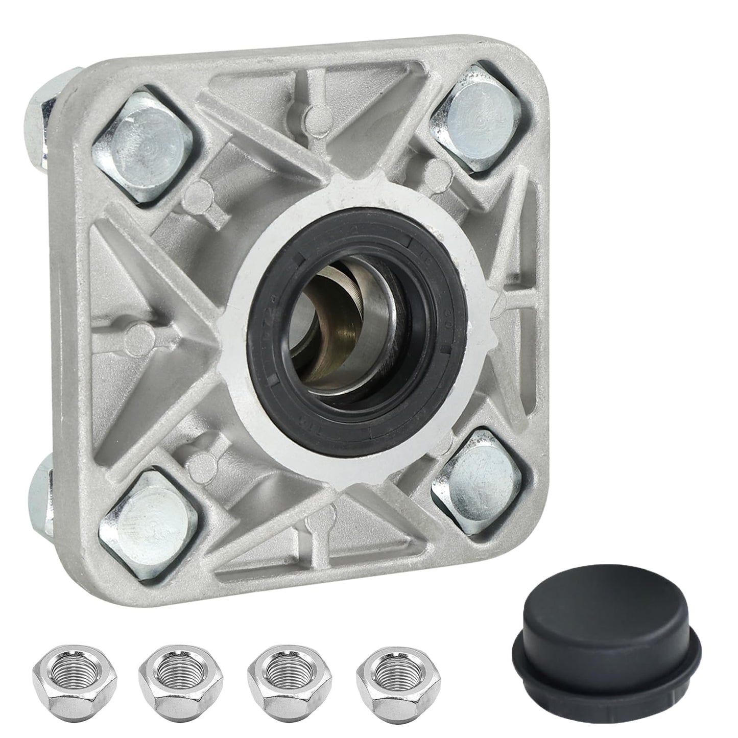 2 Pcs Golf Cart Front Wheel Hub Assembly for G2/G8/G9/G14/G16/G19/G22/G29 Drive, Replace OEM#JG5-WF511-10-00,JG5-WF511-00