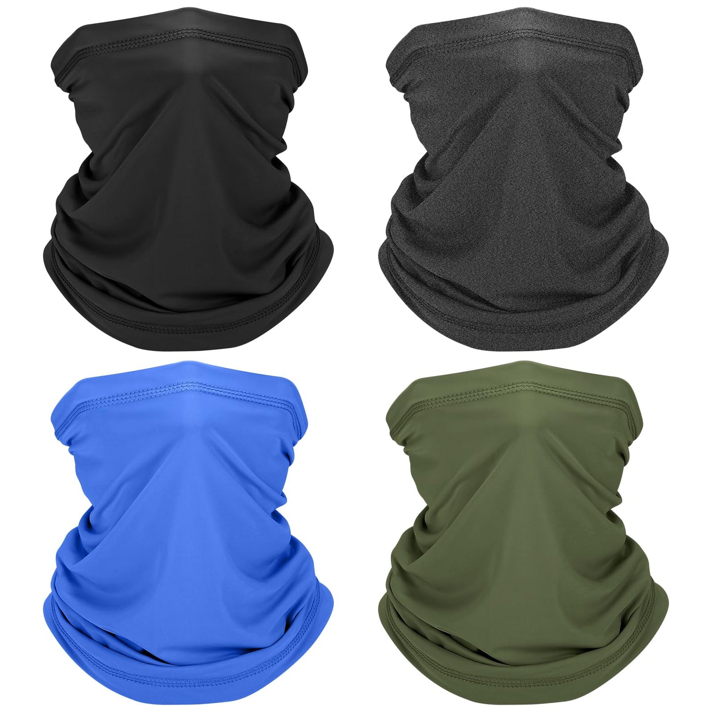 Cooling Neck Gaiter, Summer UV Face Mask Dust Balaclava, Neck Gator Bandana Face Cover for Sun Protection for Men Women Outdoor