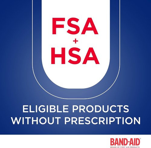 BAND-AID Hydro Seal Waterproof Bandages - Hydrocolloid Gel Patches for Faster Healing | 10 Count