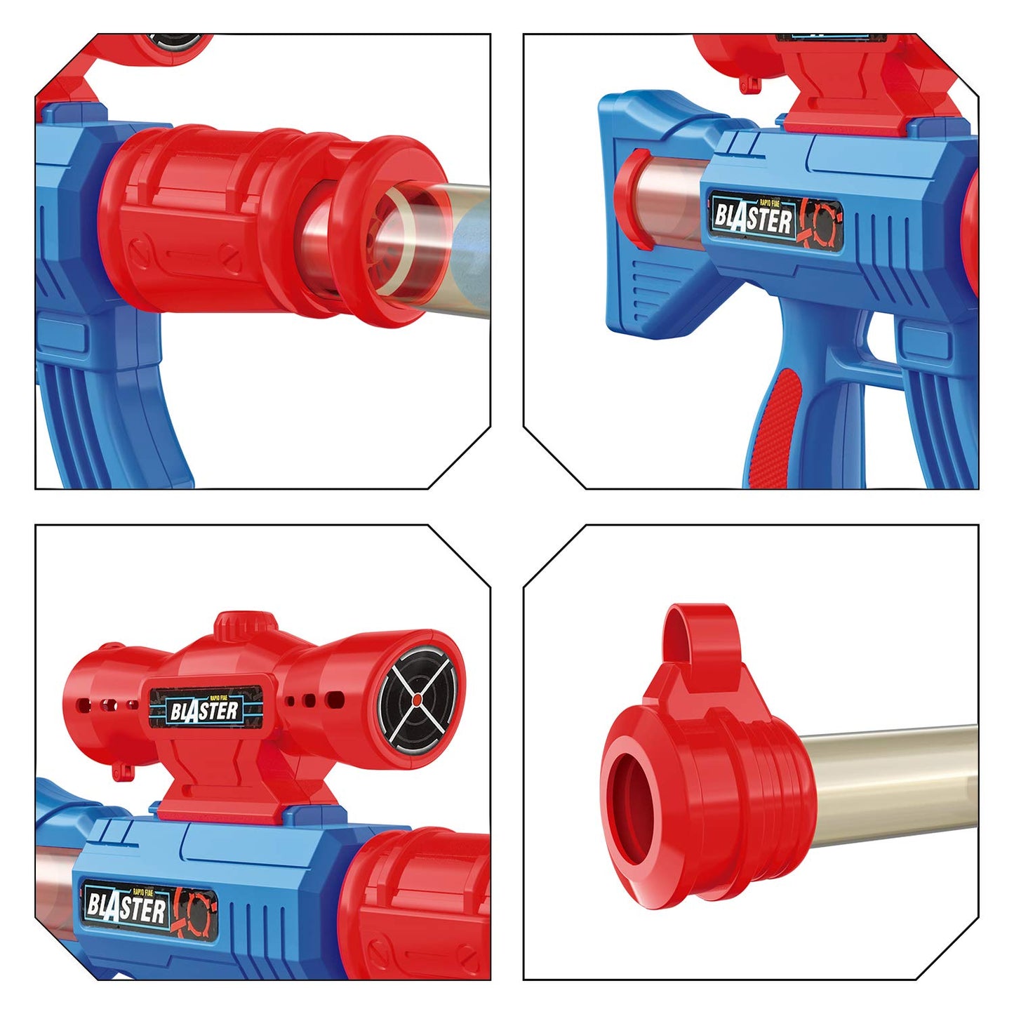 YEEBAY Target Game Set for Age 6, 7, 8,9,10+ Year Old Kids, Boys, Active Play Game with Soft Foam Balls and Scoring Target