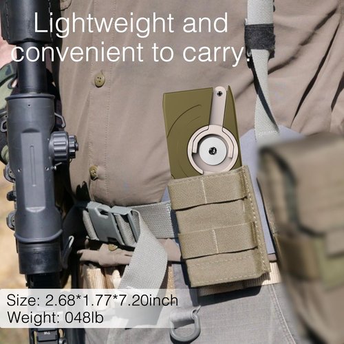 Ludex 1600 Airsoft Speed Loader - Large Capacity Hand Crank for M4/M16 Magazines | Quick 6mm BB Loading