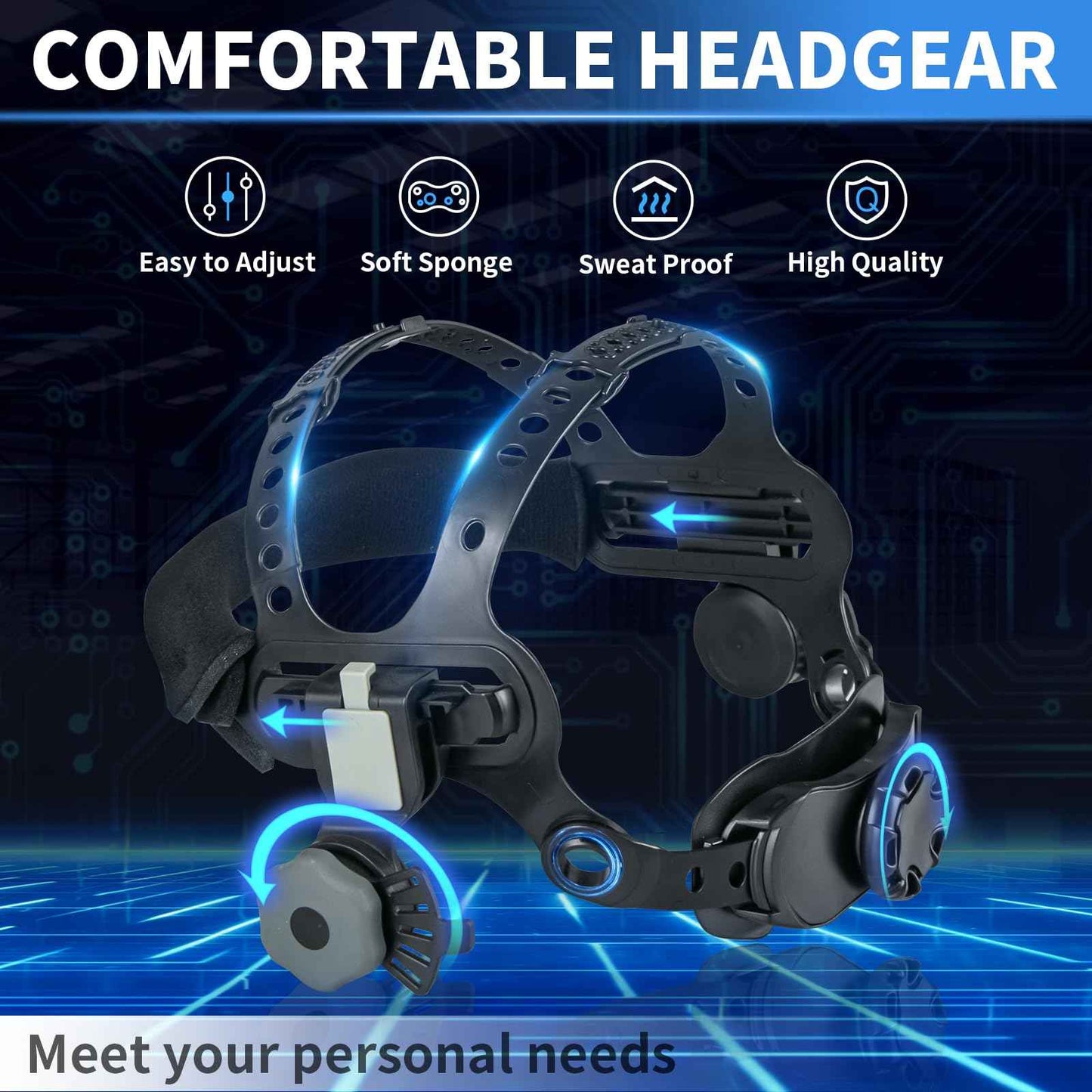 AZZUNO Auto Darkening Welding Helmet, 4.92"×2.76" True Color Large Viewing, Rechargeable & Solar Powered Welding Hood Mask with Unique Wide Shade Adjusting for TIG/MIG/Stick Weld/Cut/Grind