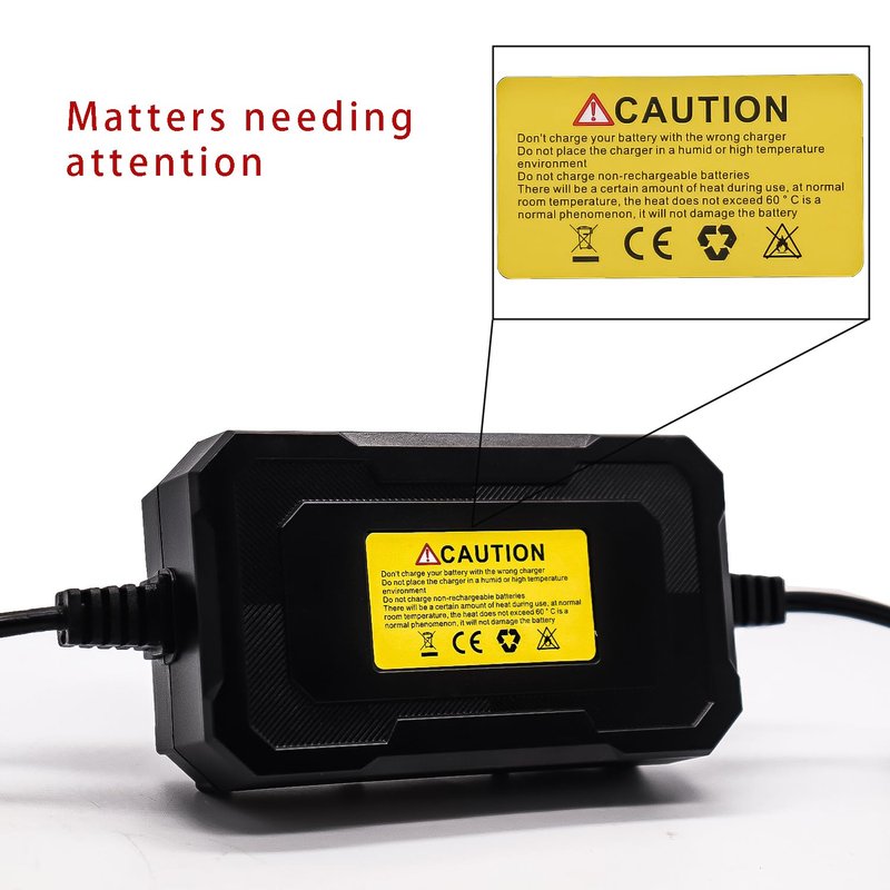 QDD 42V 2A Charger with DC5.5 * 2.1mm Connector for 10S 36V Lithium Battery Pack