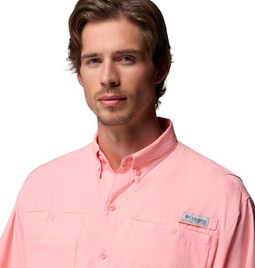 Columbia Men’s PFG Tamiami II Short Sleeve Shirt - Lightweight, Quick-Dry Fabric | Perfect for Fishing and Outdoor Activities