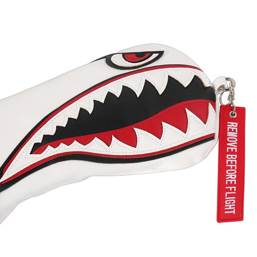 New Flying Tiger Warshark Golf Head Cover for Golf Head Club Available for Driver/Fairway/Hybird Club (Fairway Cover)
