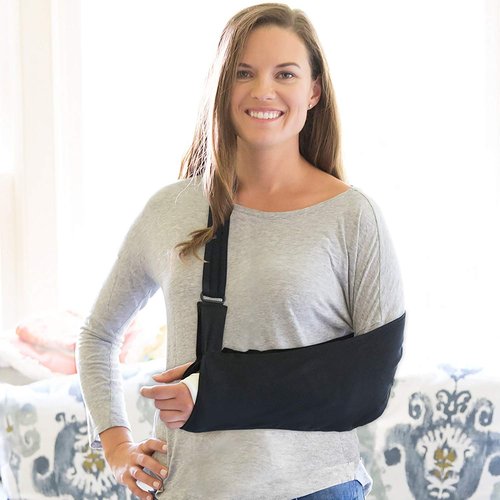 Brownmed Ultimate Arm Sling for Men & Women - Adjustable Shoulder, Elbow & Wrist Support - Machine Washable - Adult