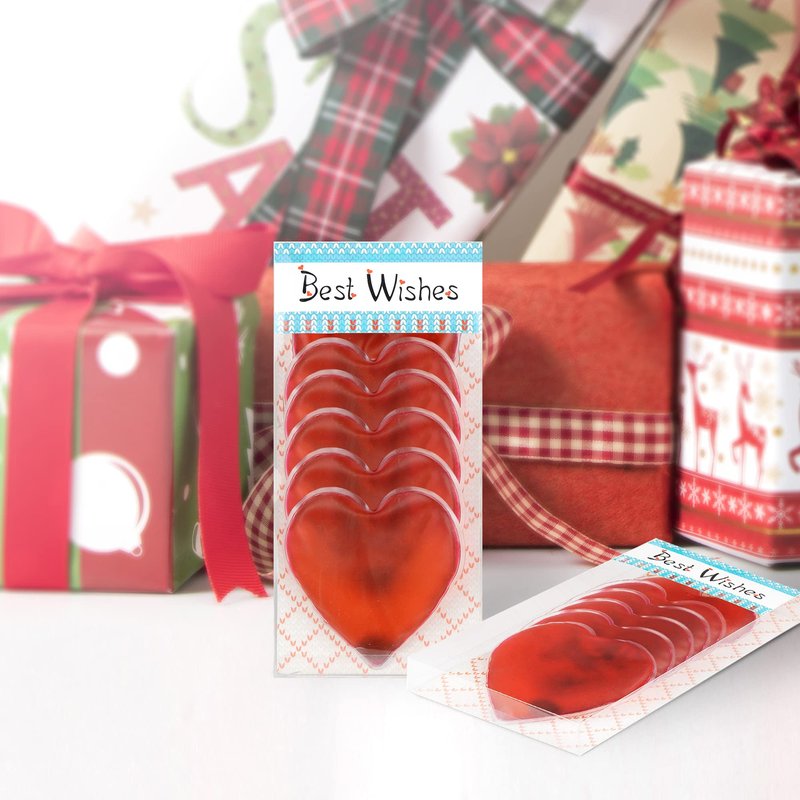 NWK Reusable Instant Hand Warmer Gel Heat Packs Body Warmer with Gift Packaged 2025 Christmas White Elephant Stocking Stuffers Gifts (6)