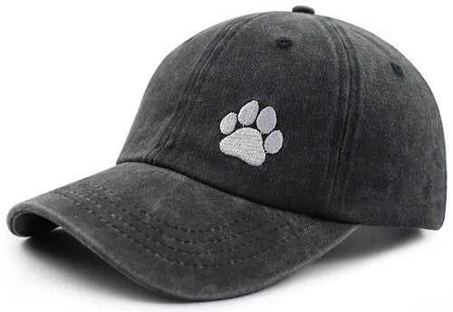 Gifts for Dog Lovers, Funny Dog Mom and Dad Hats, Dogs Accessories Baseball Cap, Fathers Mothers Day Birthday Gifts for Papa Mama Women Men Friend Black