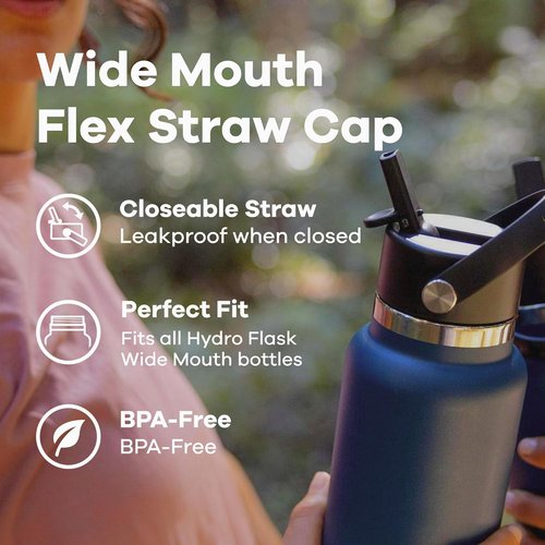 Hydro Flask Wide Mouth Lids - Essential Accessory for Your Wide Mouth Water Bottle