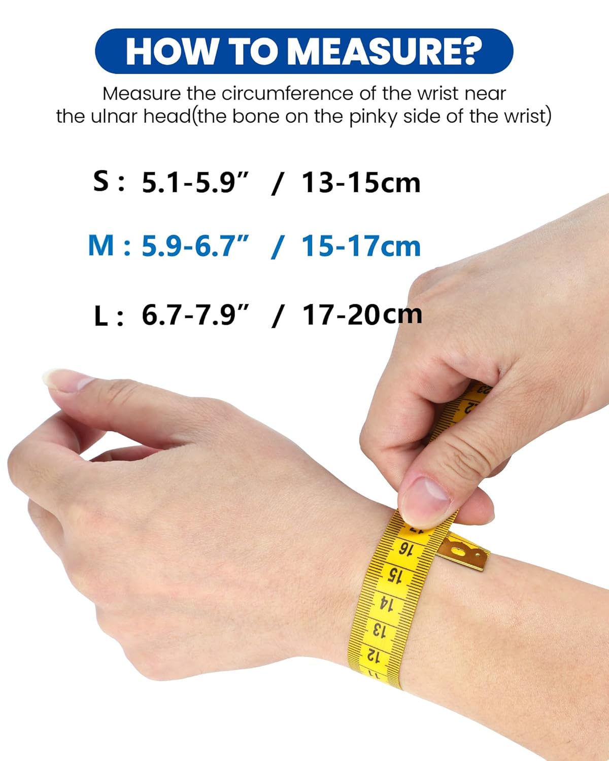 TFCC Lightweight Wrist Brace - Ideal for Tennis, Golf & Pickleball | Ambidextrous Design