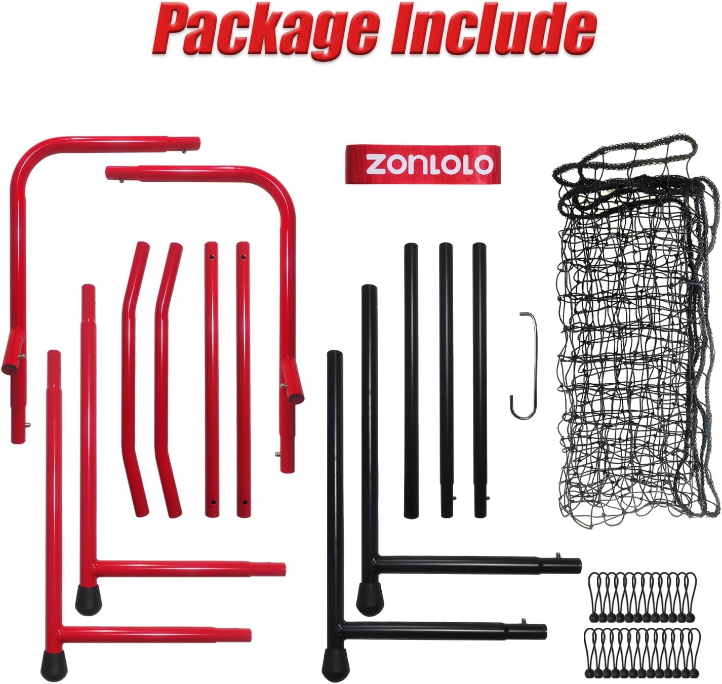 Zonlolo Baseball Pitchback Net - Rebounder Trainer for Solo Catch Practice | Adjustable Angles