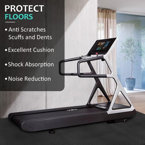 BEAUTYOVO Interlocking Foam Gym Mats - 24'' x 24'' EVA Puzzle Exercise Tiles for Protective Flooring