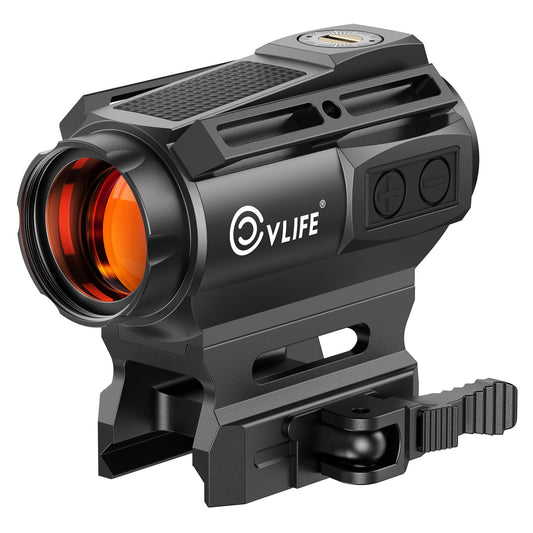 CVLIFE EagleFeather X Solar Multi Reticle Red Dot Sight for Rifle