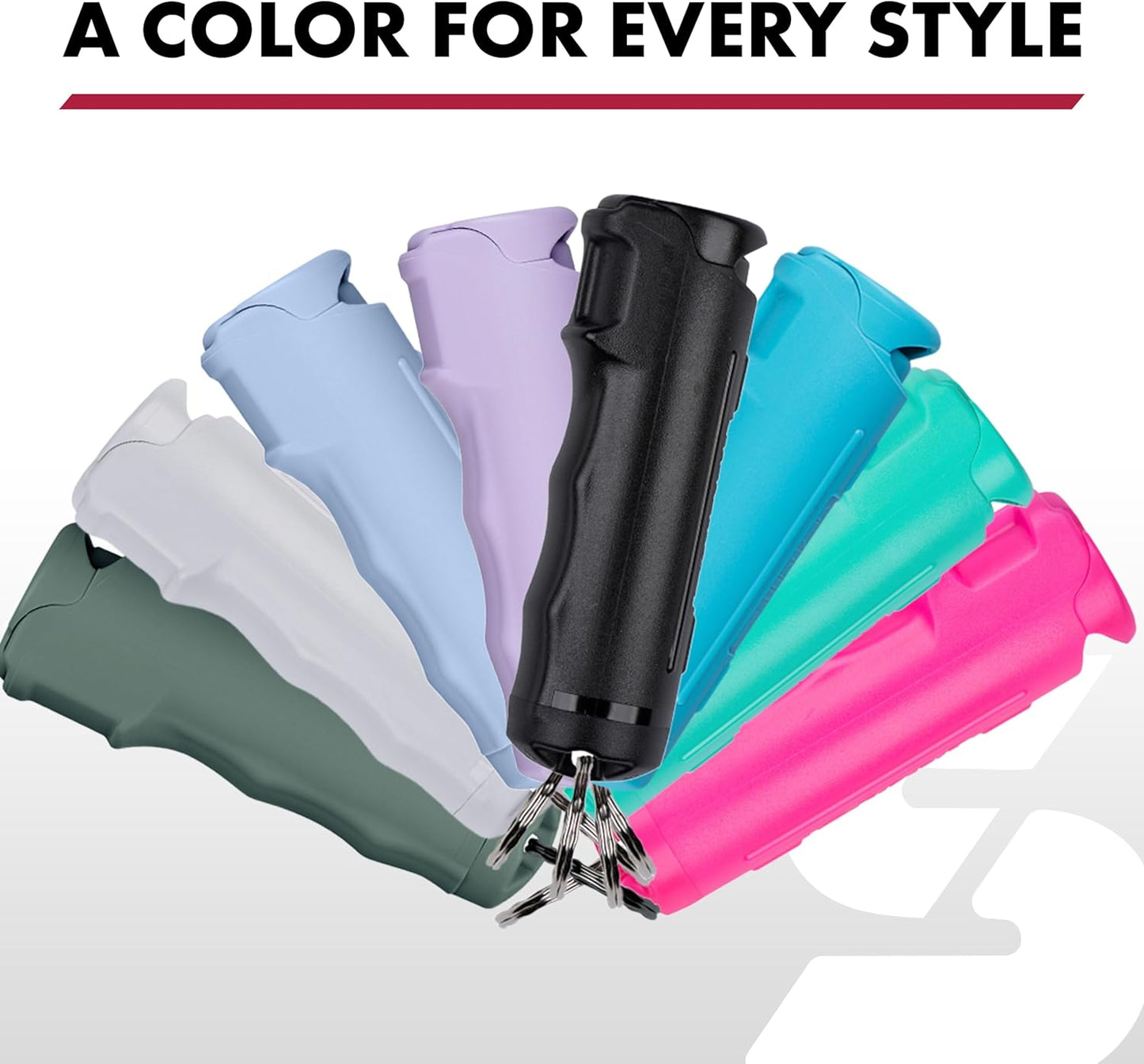 SABRE Pepper Spray - Maximum Strength OC Spray with UV Dye | Fast Flip Top Keychain, 0.54 fl oz