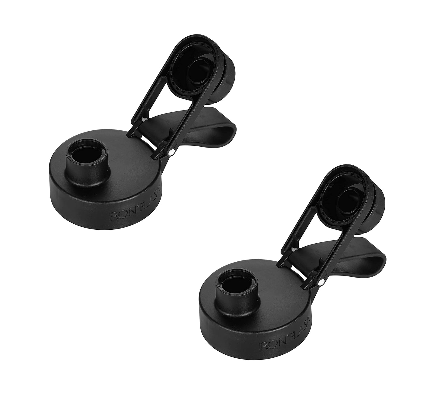 IRON °FLASK Spout Lid for Wide Mouth Water Bottles, 2 Pack