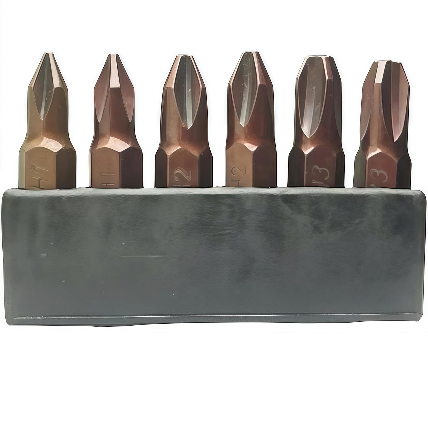 6-Pack25mm Jis Screwdriver Bit Set,Jis Phillips,With Magnetic Tip S2alloysteel Material,Vesselsuitable,Electric Drill Drills, Motorcycles, Cars, And Bicycle (PH1,PH2,PH3X2)