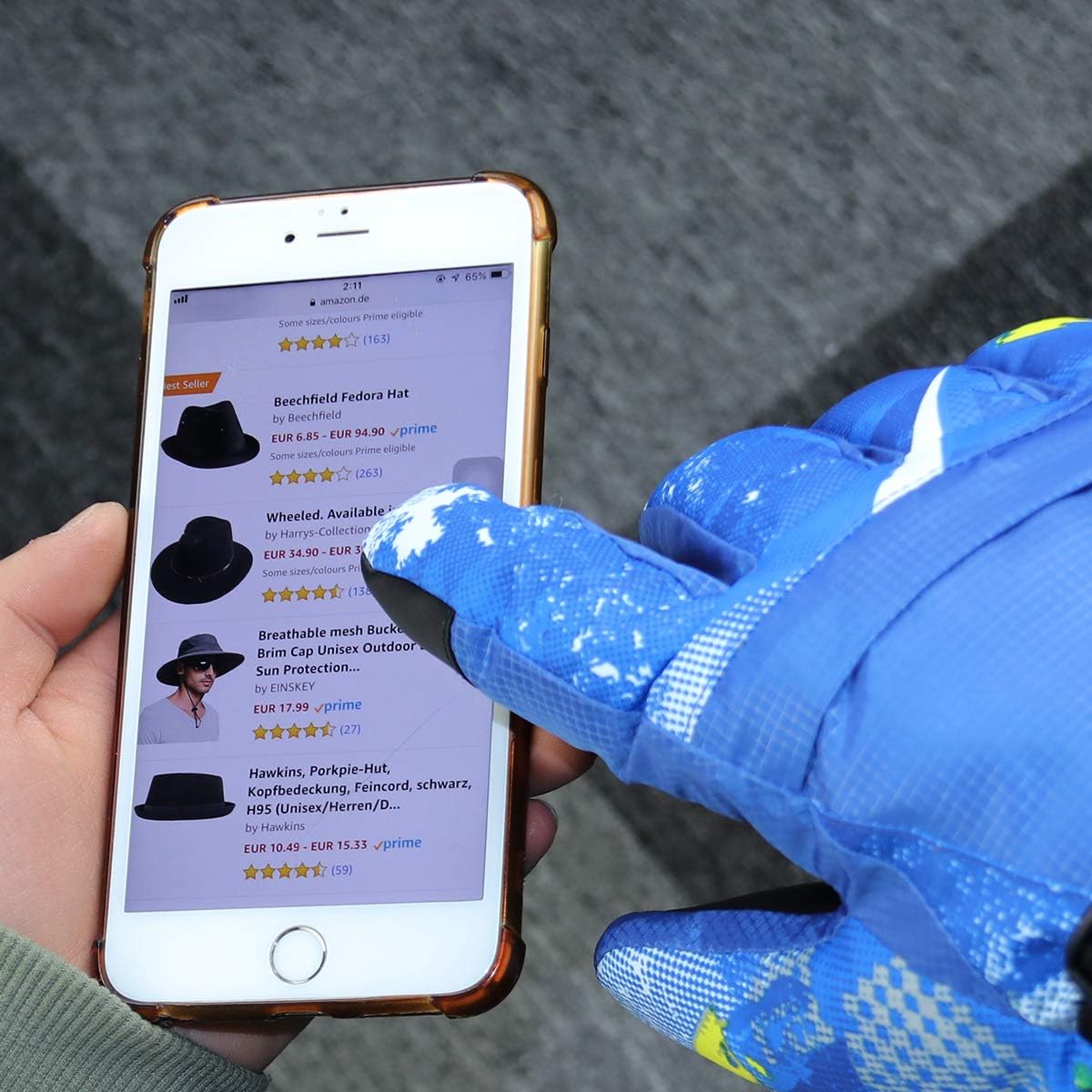 Momoon Ski Gloves - Waterproof Touch Screen Winter Gloves for All Ages | Unisex Design