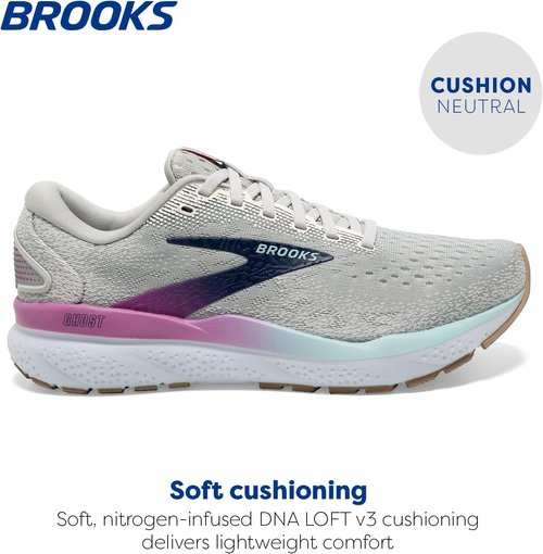 Brooks Ghost 16 Women's Neutral Running Shoes - Lightweight Comfort & Support | Various Sizes Available