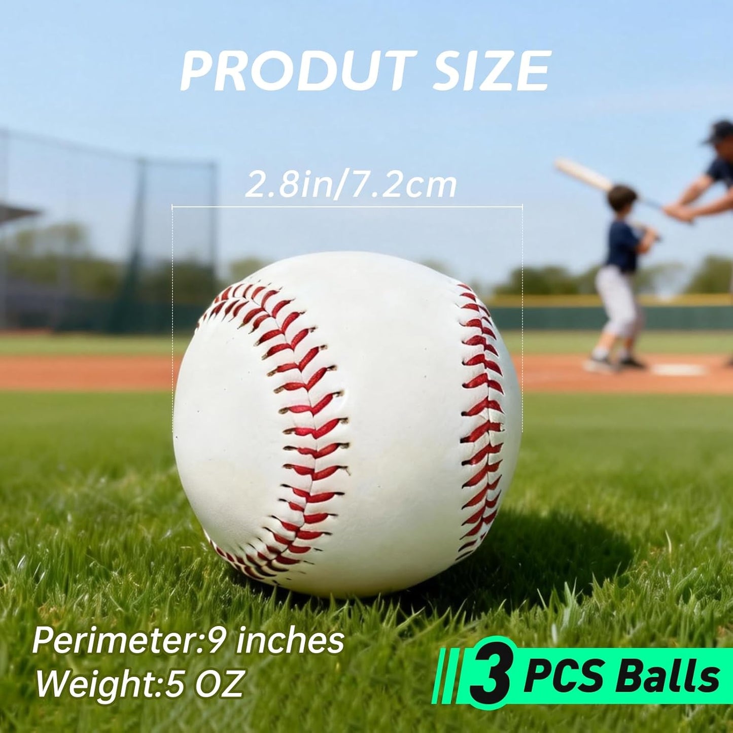 Skiennix Pitching Grip Trainers - 3-Piece Set with Glow in the Dark Baseball for Beginners