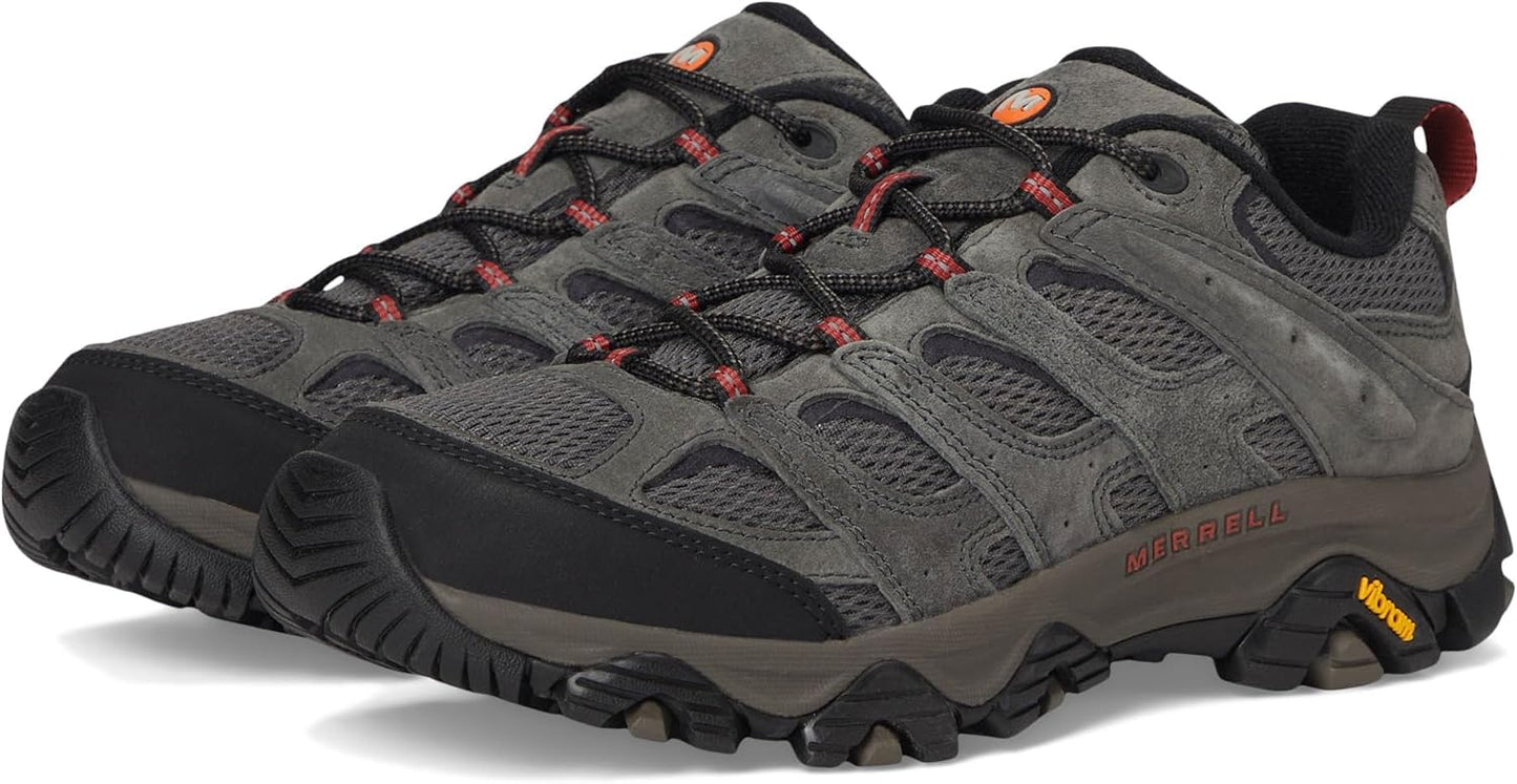 Merrell Men's Moab 3 Hiking Shoe - Durable Comfort for All-Terrain Adventures | Brown/Size 10