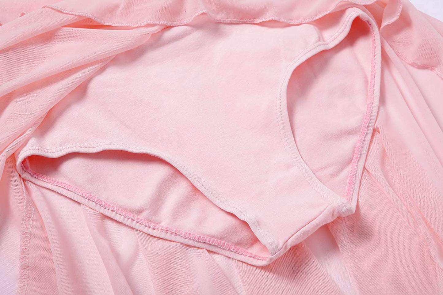 MdnMd Ballet Leotards for Girls Toddler Dance Ballerina Leotard Outfit with Skirt Dresses Tutu (Ballet Pink/Age 2-4T)