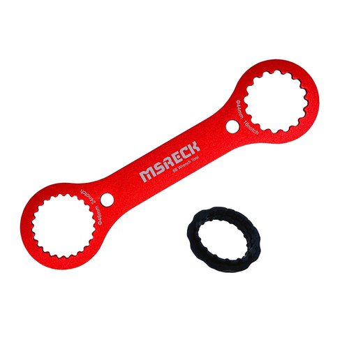 MSRECK Bicycle Multifunctional BB Wrench Bottom Bracket Wrench Tool