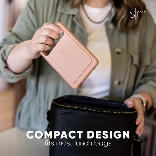 Simple Modern Ice Pack for Lunch Box | Reusable Freezer Safe Icepack for Bento Box, Cooler, Lunch Bags, or Lunchbox | 4 Pack | Assortment 2
