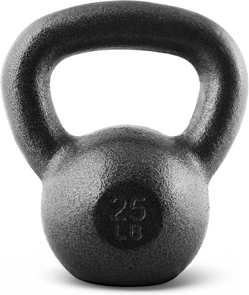 CAP Barbell Cast Iron Kettlebell - Durable Coated Design | Multiple Weight Options Available